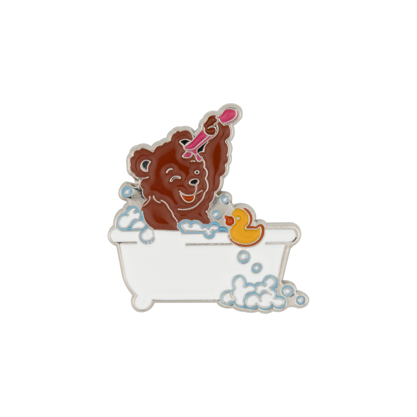 BUBBLE TEDDY BADGE