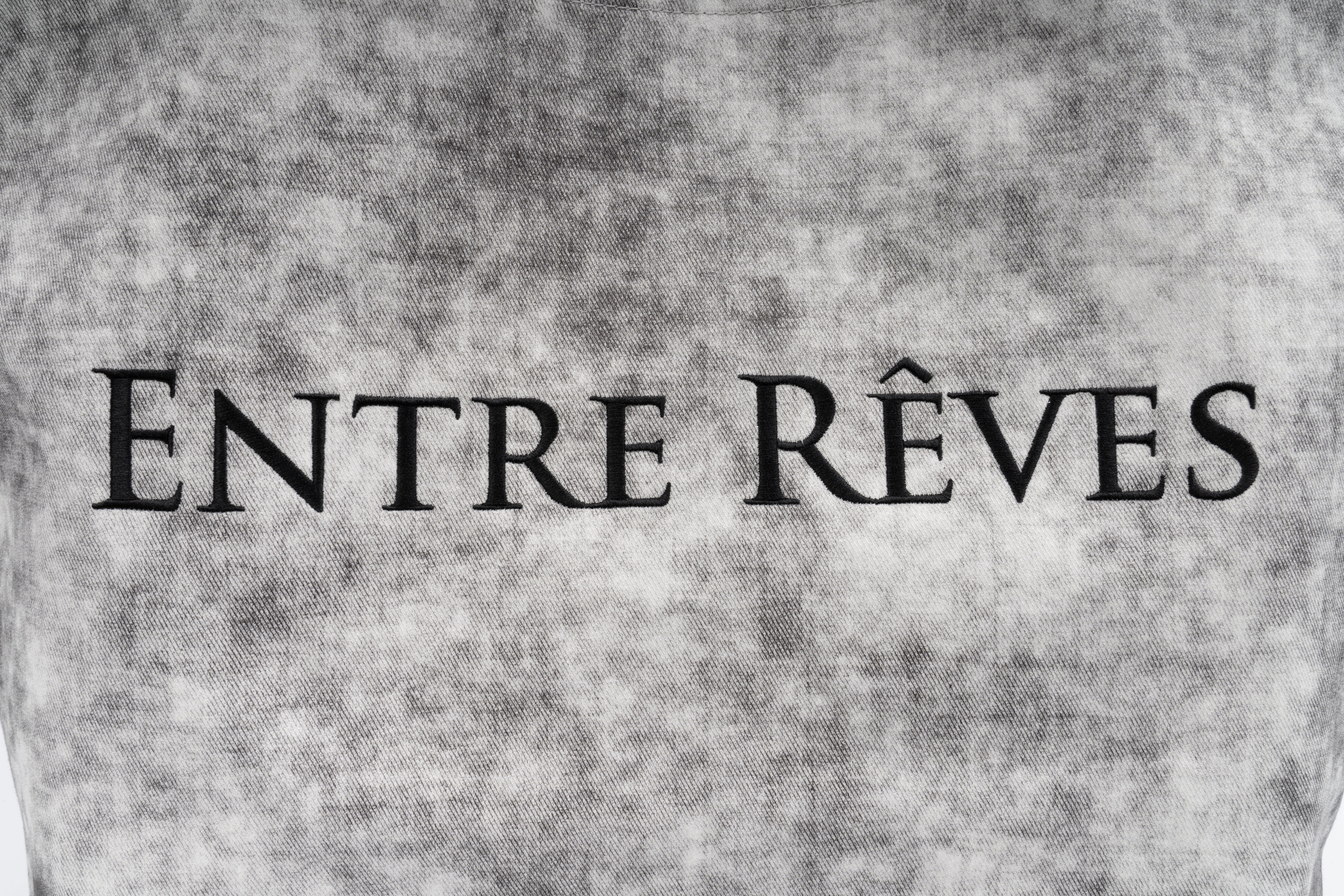 WASHED GRAY SHOULDER BAG