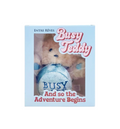 BUSY TEDDY BLUE KEYRING