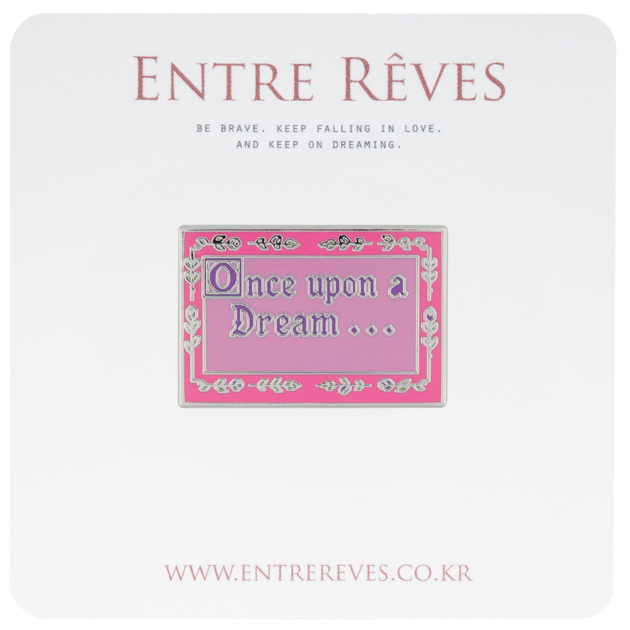 ONCE UPON A DREAM BADGE