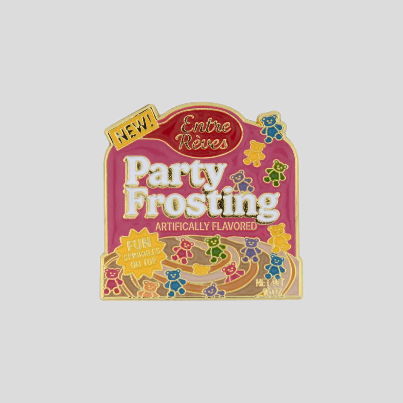 PARTY FROSTING BADGE