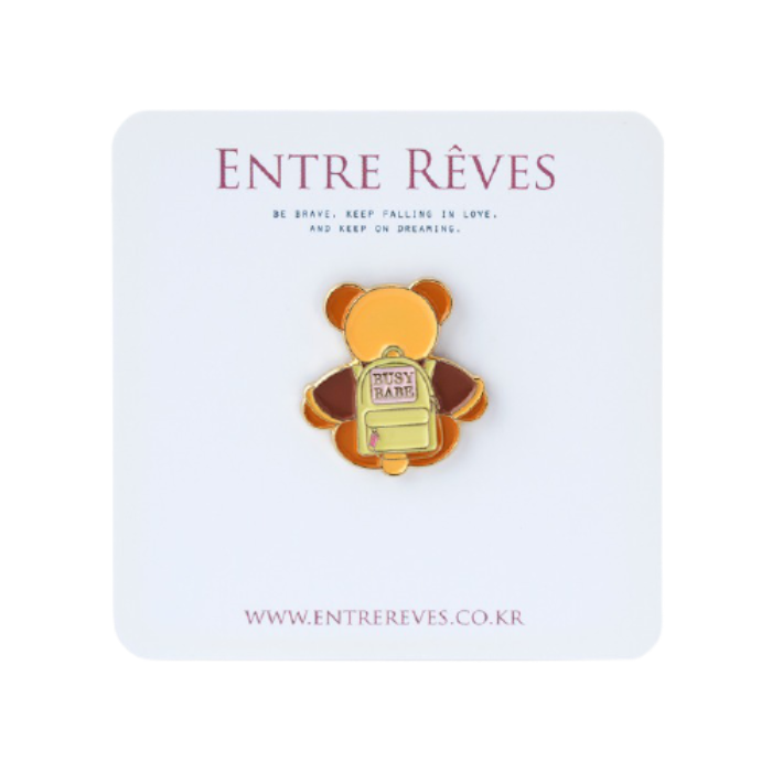AMBITION BEAR BADGE - Entre Reves US