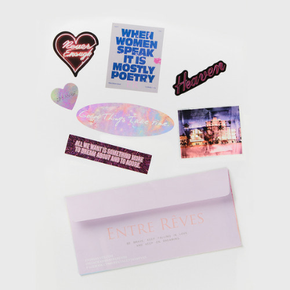 GOOD THINGS TAKE TIME - STICKER PACK - Entre Reves US