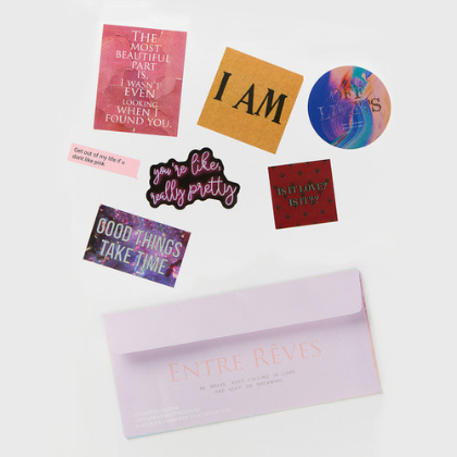 IS IT LOVE? - STICKER PACK - Entre Reves US