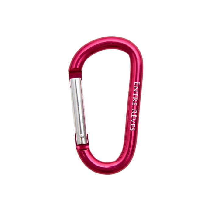 ENTRE REVES CARABINER HOT PINK LARGE