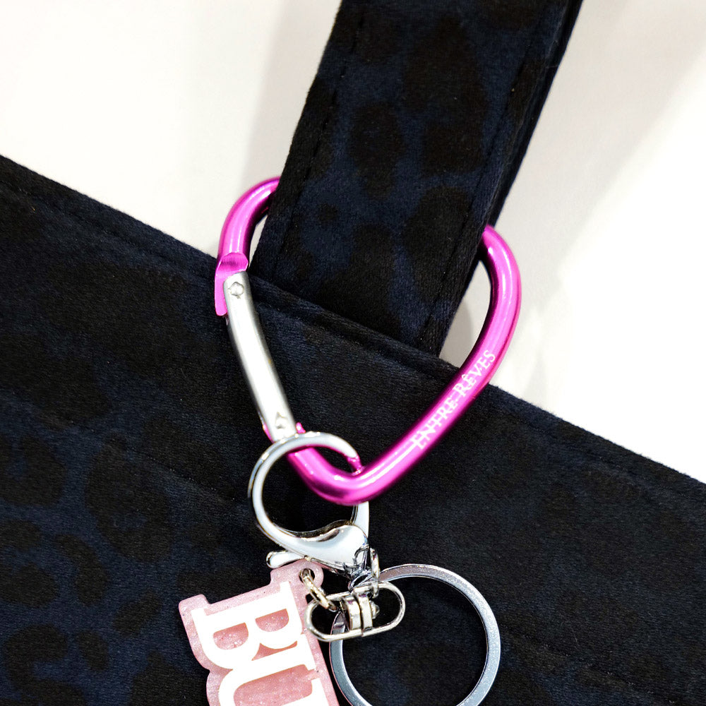 ENTRE REVES CARABINER PINK HEART - Entre Reves US