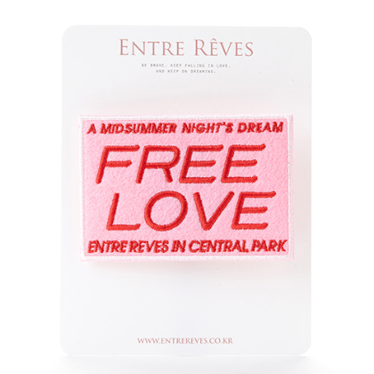 FREE LOVE PATCH - Entre Reves US