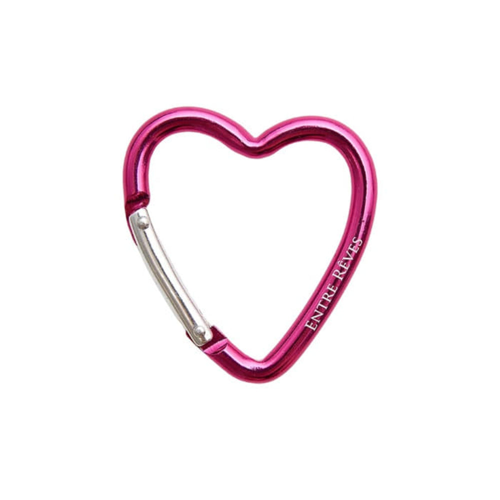 ENTRE REVES CARABINER PINK HEART - Entre Reves US