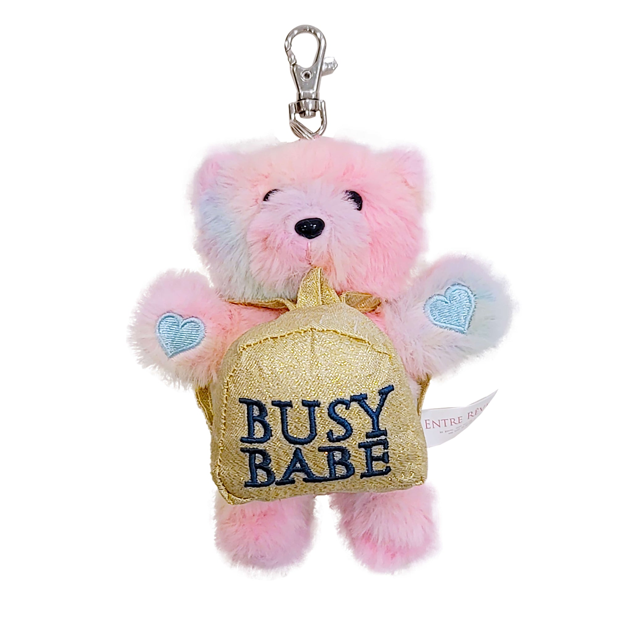 BUSY TEDDY KEYRING - Entre Reves US