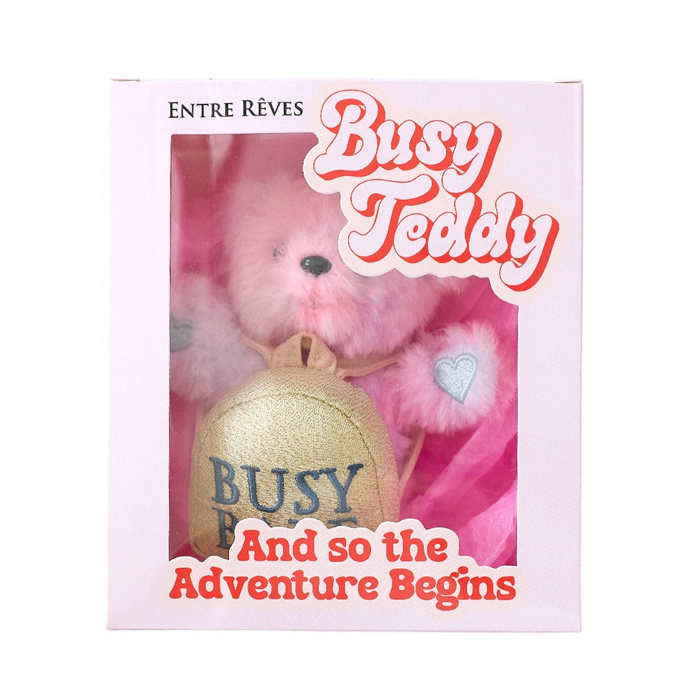 BUSY TEDDY KEYRING - Entre Reves US