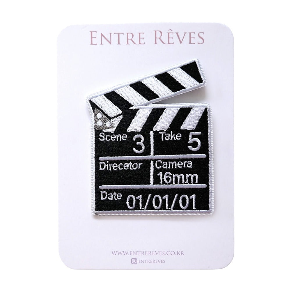 MOVIE SLATE PATCH