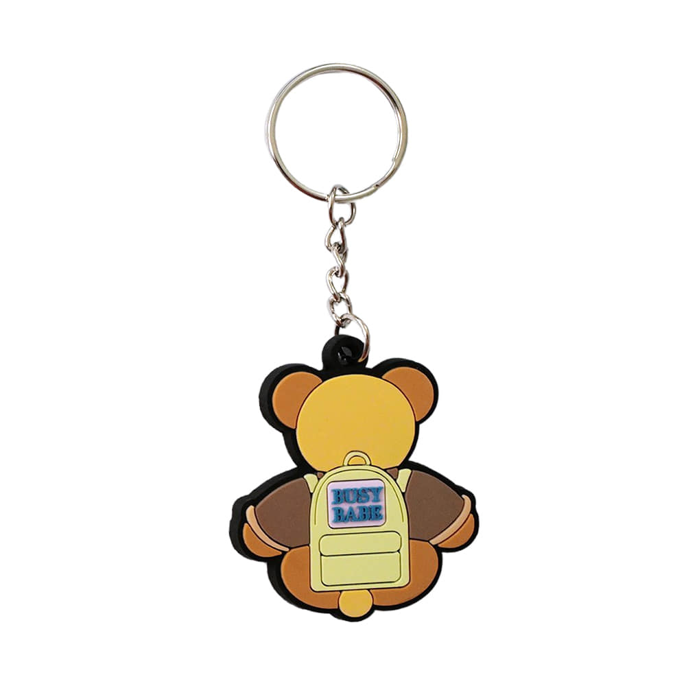 BACKPACKING TEDDY KEYRING