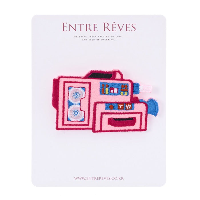 PINK CAMERA PATCH - Entre Reves US