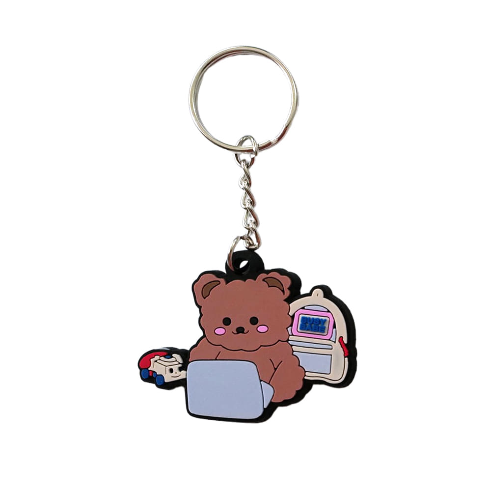 STUDYING TEDDY KEYRING - Entre Reves US