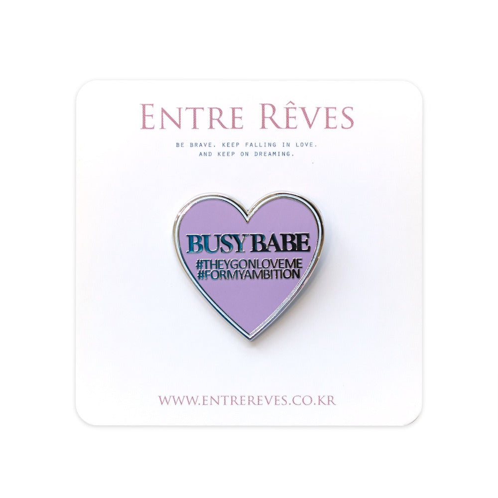 BUSY BABE PURPLE BADGE - Entre Reves US