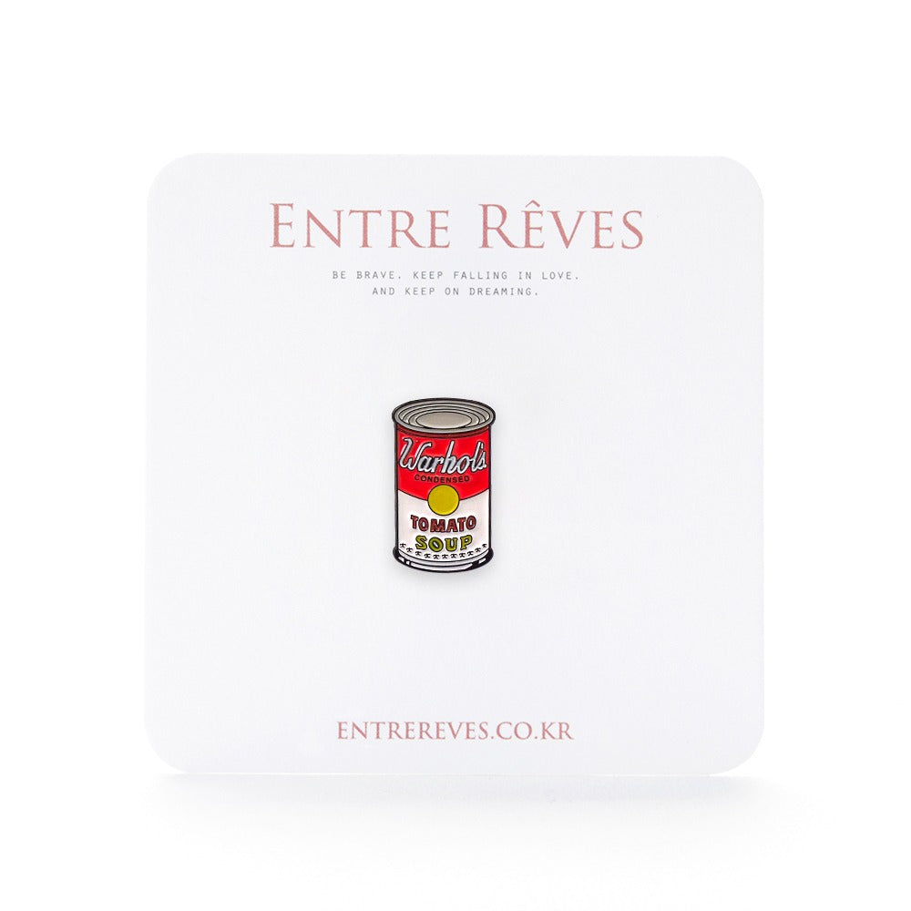 CAMPBELL SOUP BADGE - Entre Reves US